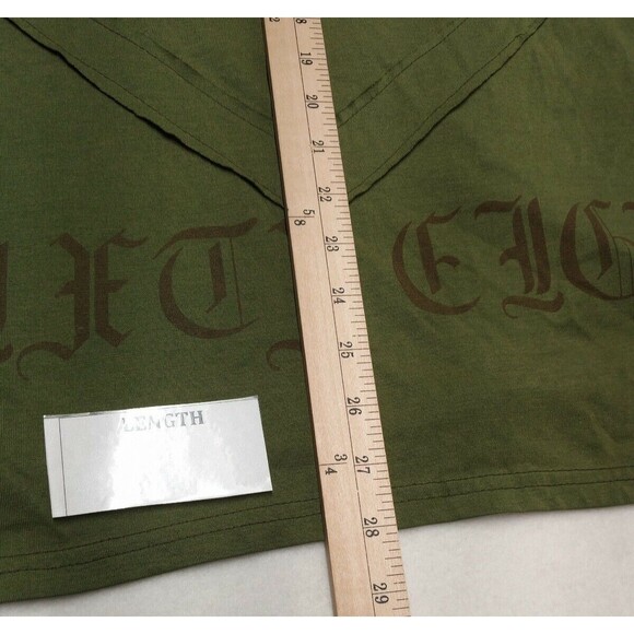 Black Rock Mens Shirt 1/4 button Sz Large Purgatory Logo Embroidered & Studded - Picture 4 of 13